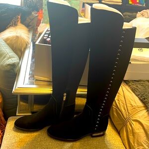 Vince Camuto Black Over the Knee Boots
